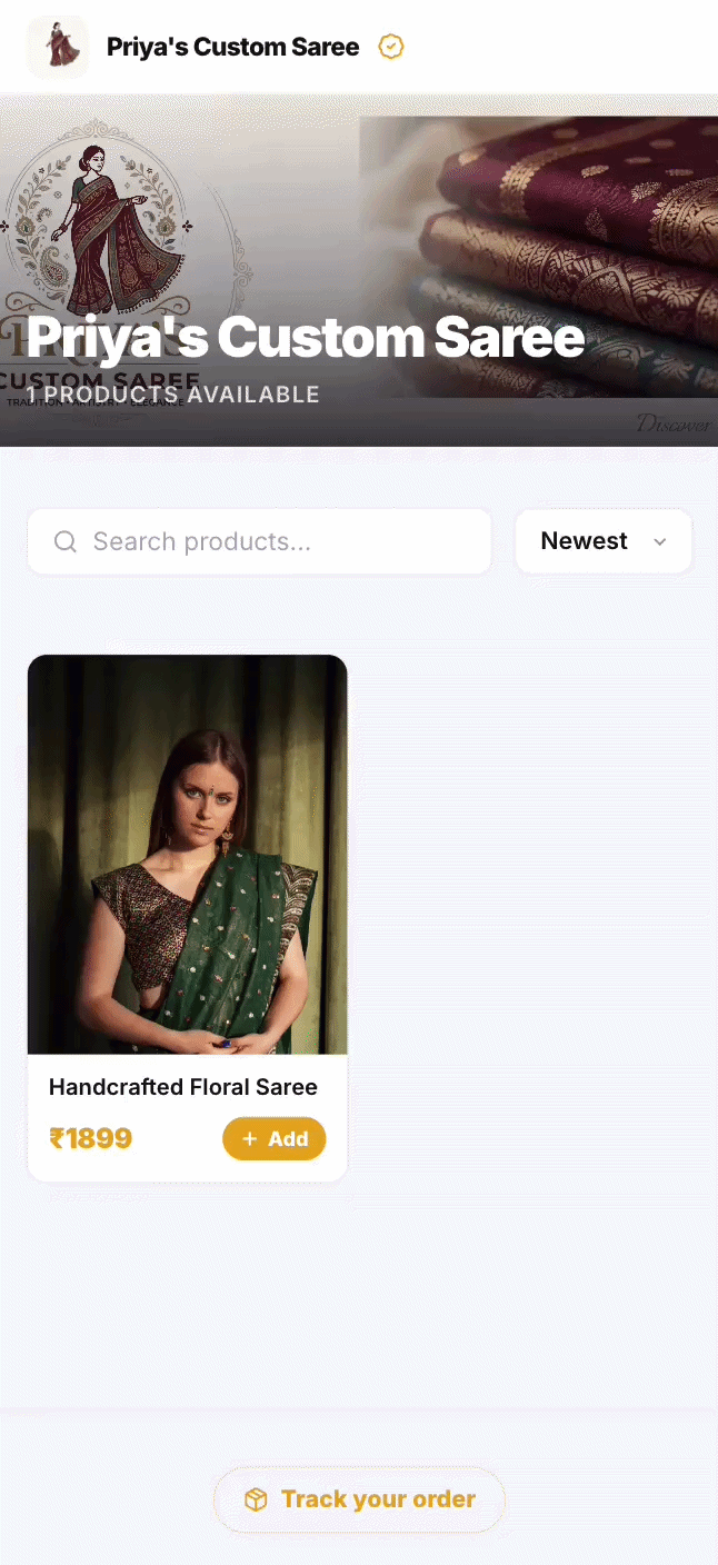 DMCart Instant UPI Checkout Demo